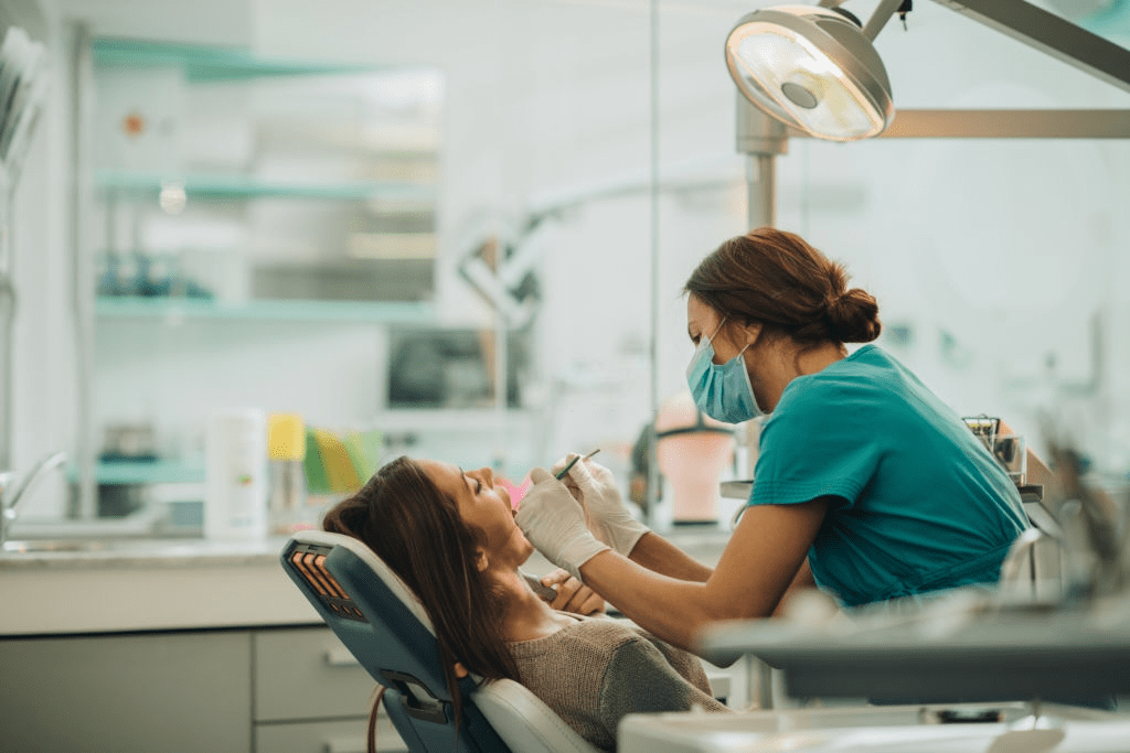 Revisión dentista después del parto